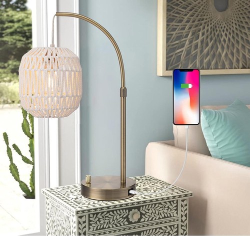 Tall industrial gold rattan - tall,