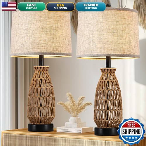 Boho table lamp - table,