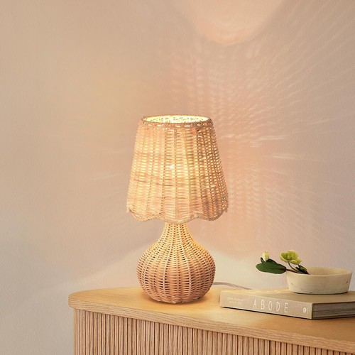Rattan small bedside - rattan,