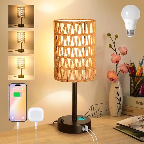 Rattan table lamps for - rattan,