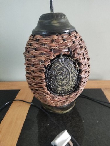Large wicker woven rattan - large,