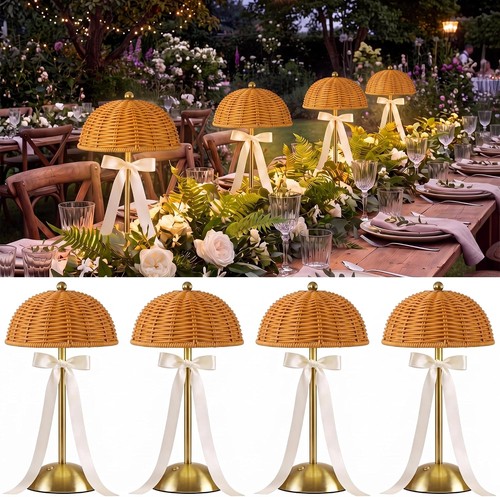 Pack wedding rattan wicker - 4,