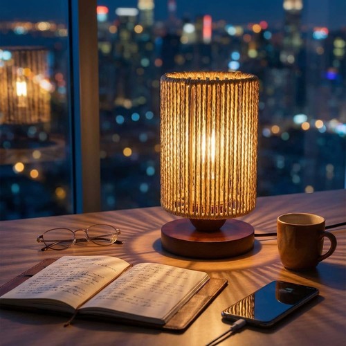 Small rattan table - table, for