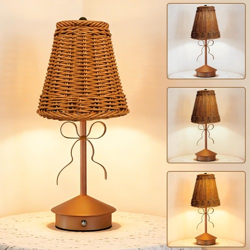 Boho rattan table - boho,