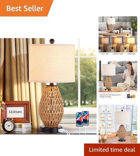 Touch control rattan table - control,