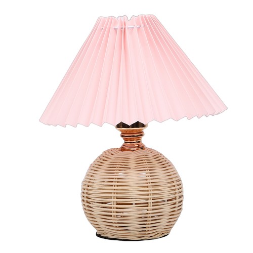 Pleated table lamp - pleated, soft