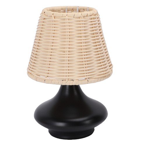 Rattan bedside table - bedside,