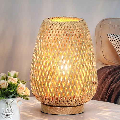 Dimmable rattan wicker table - dimmable,