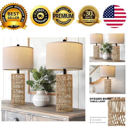 Boho table lamps set - boho, of