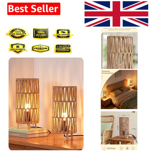 Boho bedside lamps set 2 - boho, of