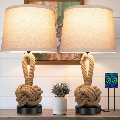 Rope lamps for night - 22",